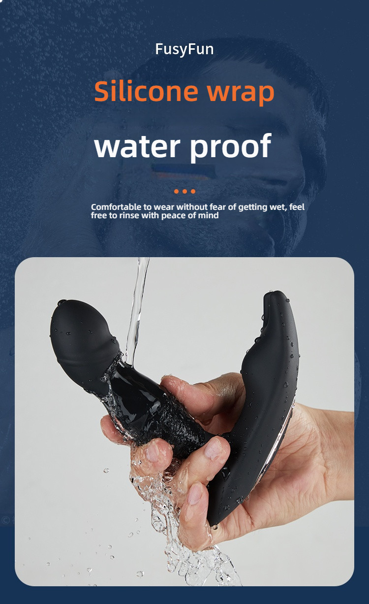FusyFun continuously variable transmission shakes prostate stimulation in black