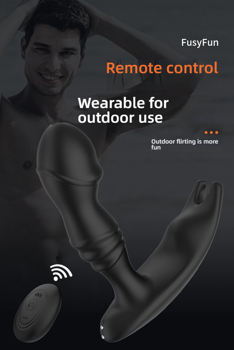 FusyFun continuously variable transmission shakes prostate stimulation in black