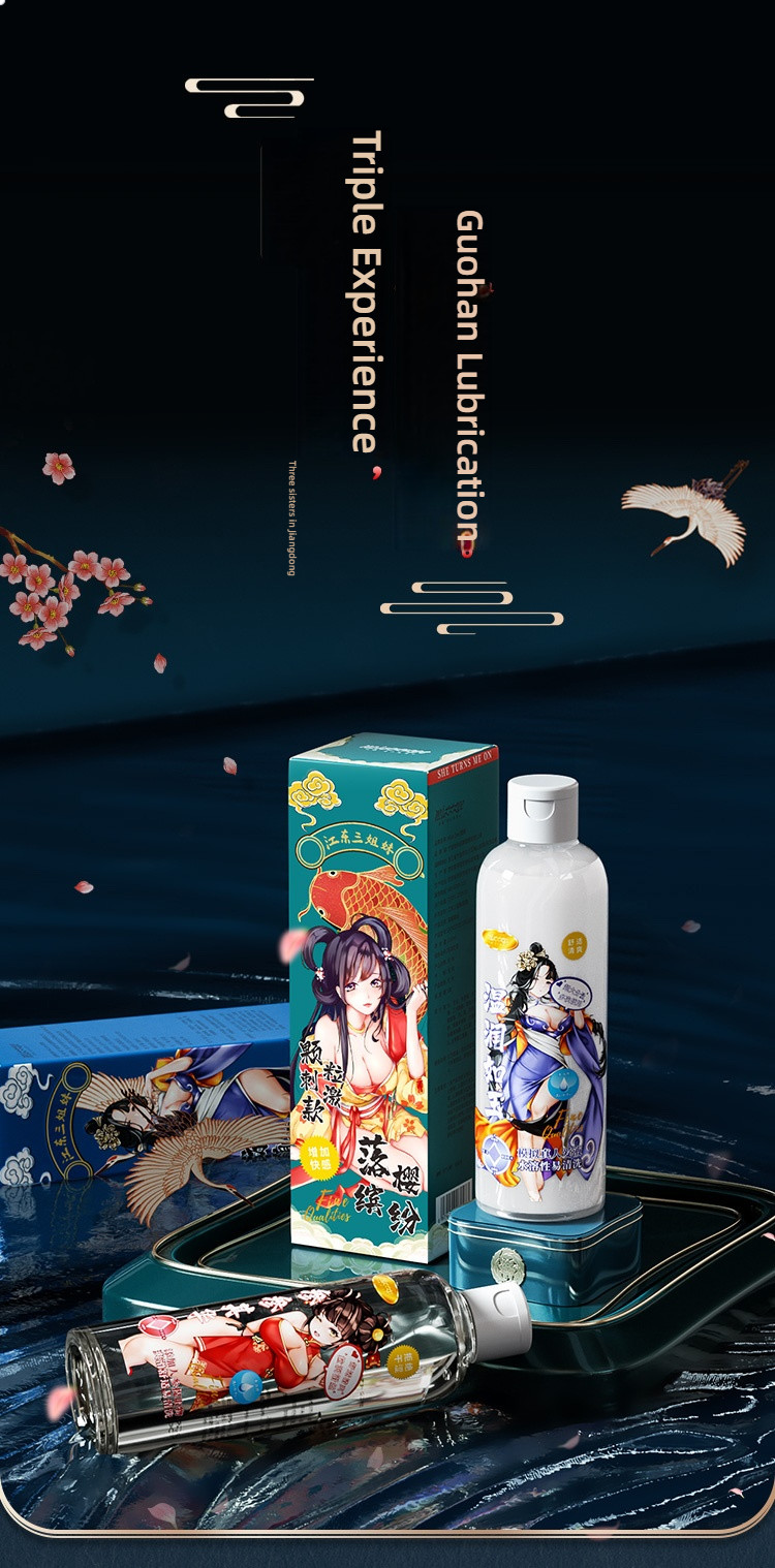 Miji China-Chic simulated semen/particle stimulation/ginseng essence water-based lubricant 200ml