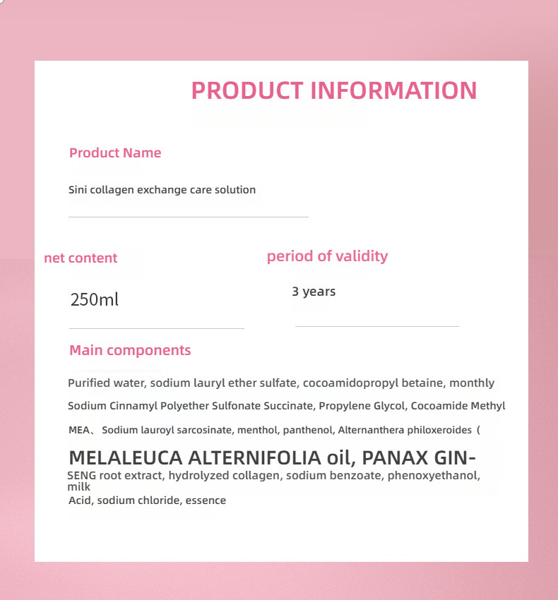 Jieshibang Synia Synimis Collagen Wash