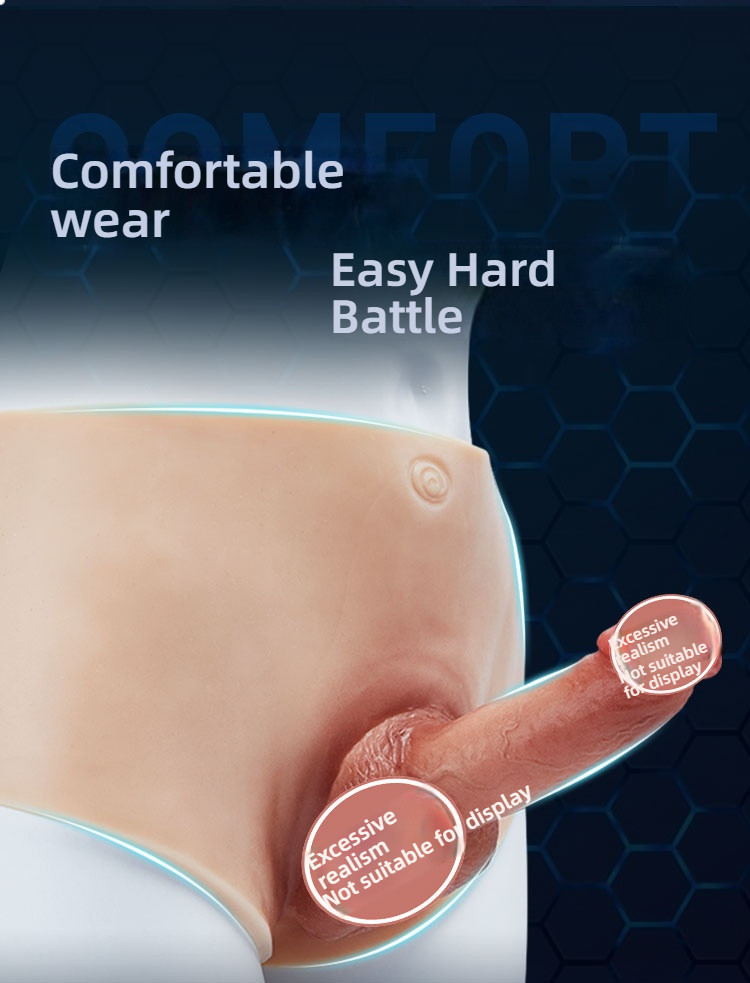 Men's exclusive hip bag hollow wearing penis