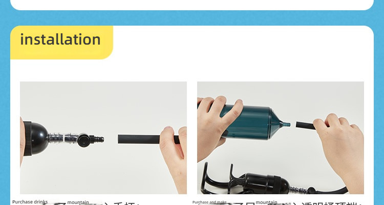 LeZhen Manual Hammer (including Inner Tank) Black