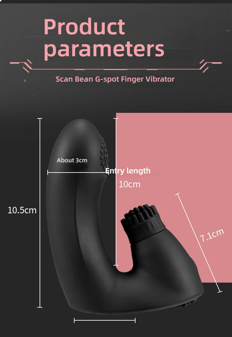 Scan Bean Pressure G-spot Finger Shake Device