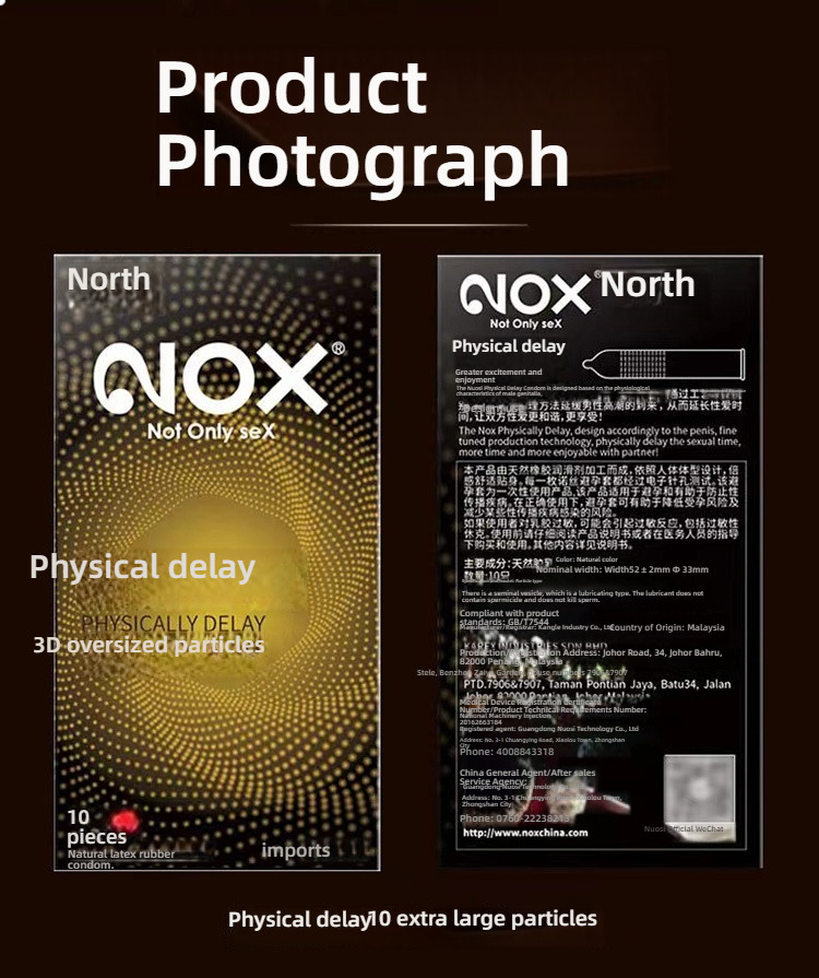 Nuosi Physical Delay (3D Extra Large Particles) 10 pieces