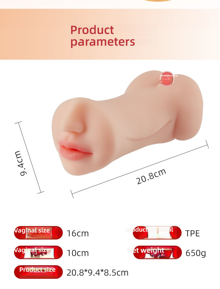 Xiangshang Simulated Oral, Hip, Yin, and Anal Three way Device