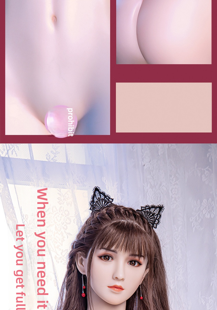 Love Beauty Xiaoyun clip suction sound jelly chest solid doll 158cm
