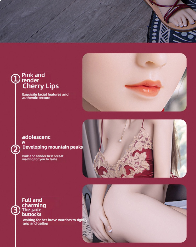 Love Beauty Xiaoyun clip suction sound jelly chest solid doll 158cm
