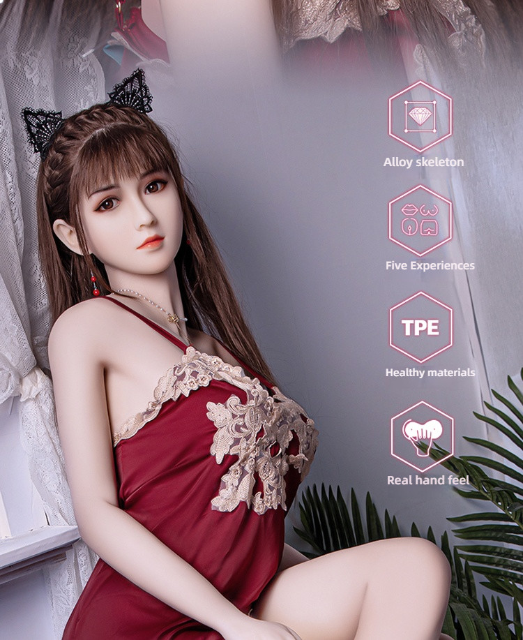 Love Beauty Xiaoyun clip suction sound jelly chest solid doll 158cm