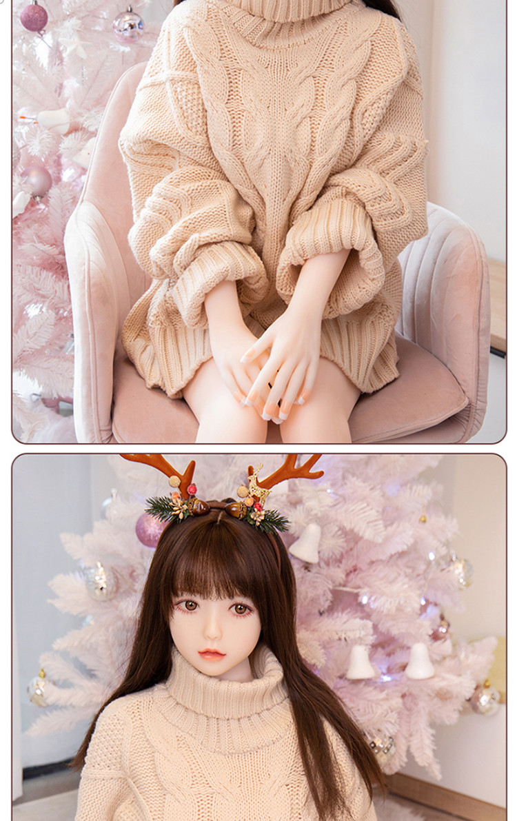 Love Beauty Deer Pinch Suck Pronunciation Jelly Chest Solid Doll 140cm