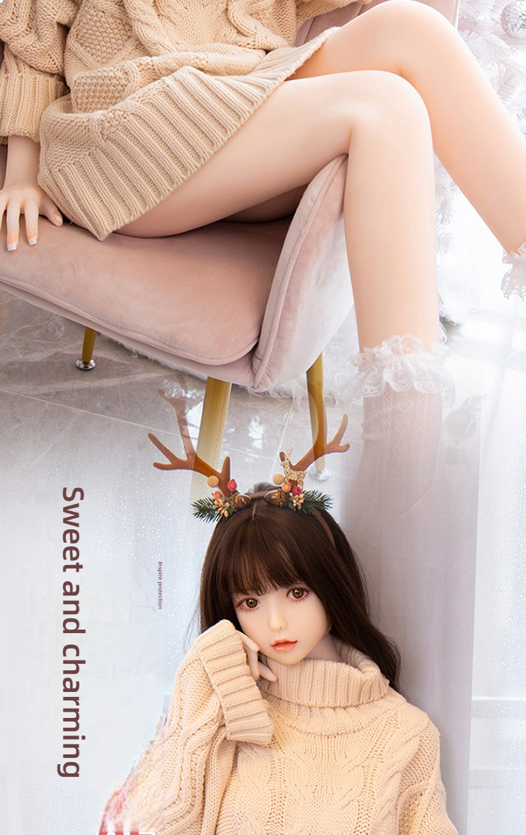 Love Beauty Deer Pinch Suck Pronunciation Jelly Chest Solid Doll 140cm