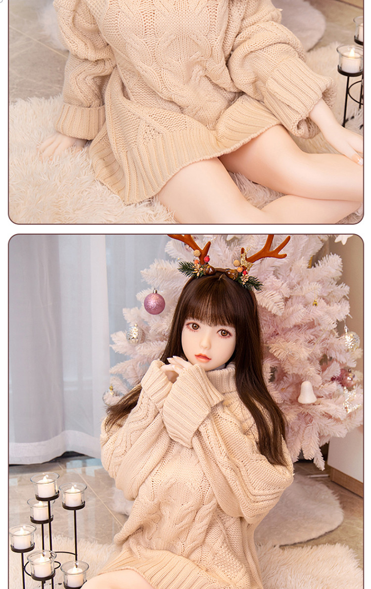 Love Beauty Deer Pinch Suck Pronunciation Jelly Chest Solid Doll 140cm