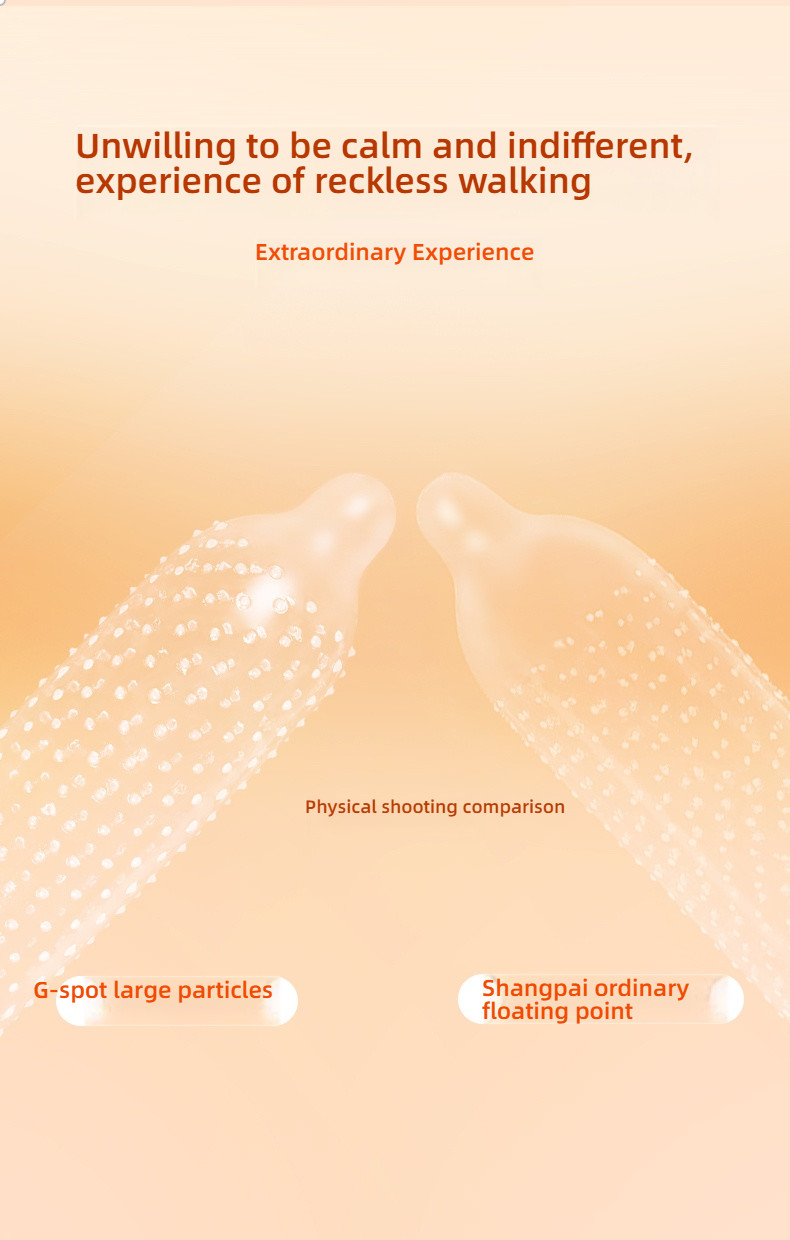 Shangpai Hyaluronic Acid Rampage Pufferfish G-Spot Large Particles Set of 6