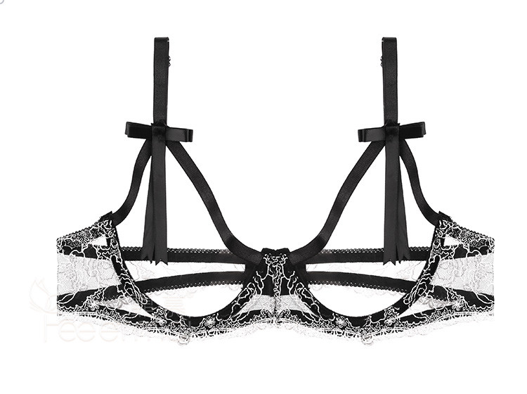 Feimu three-point embroidery hollow steel scam outfit