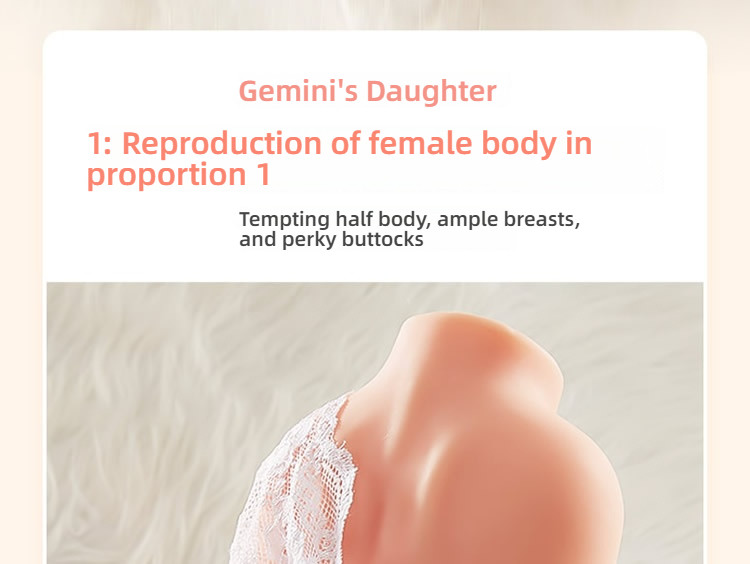COC Big and Small sisters Blossom Crispy Breast Honey Peach Hip Half length Doll 7 kg