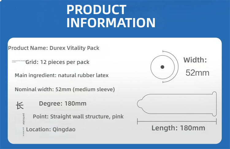 Durex Vitality Pack 3/12