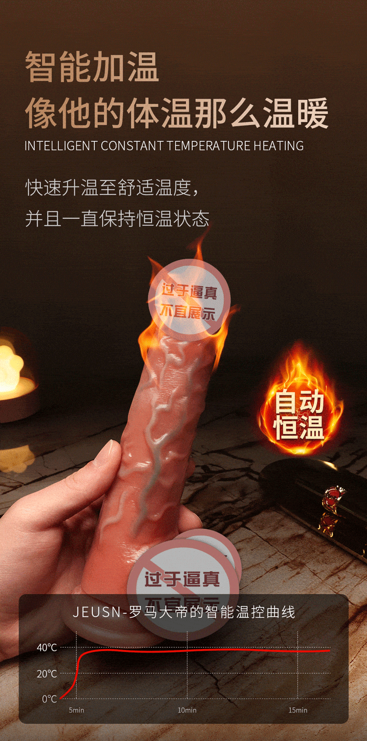 JEUSN Roman Emperor AI version heated telescopic penis