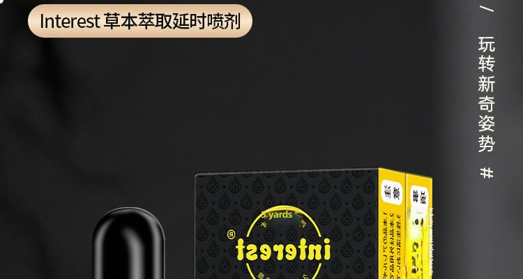Interest Men's External Delay Spray