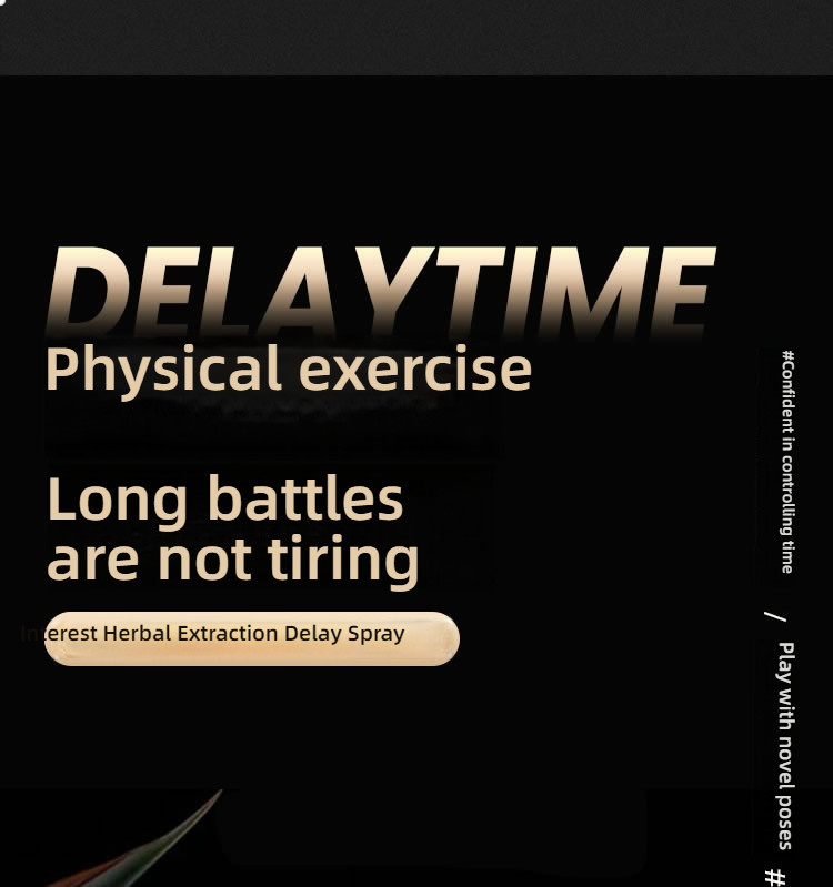 Interest Men's External Delay Spray