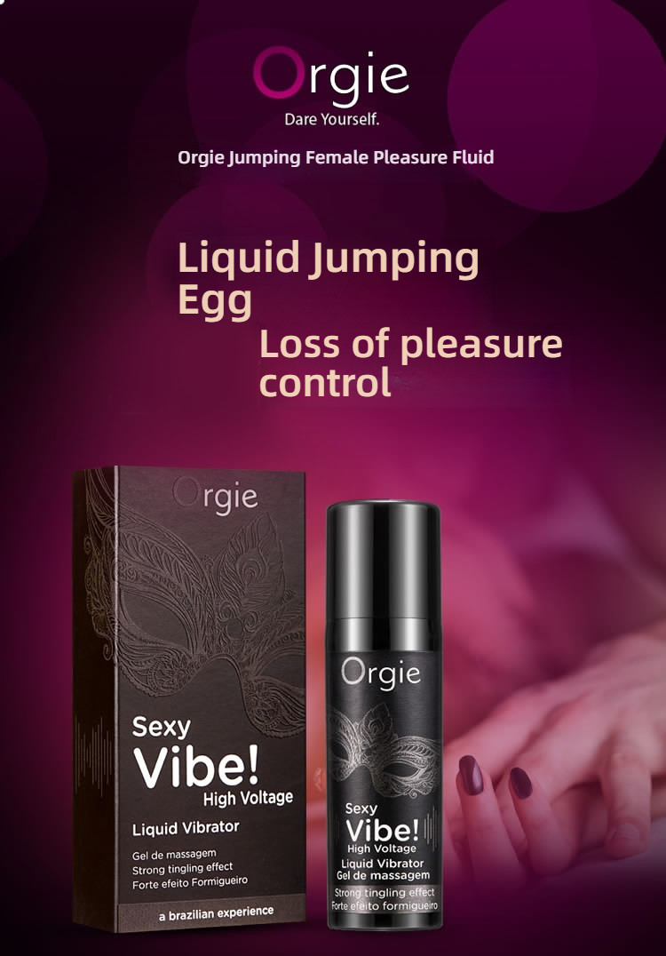 Orgie Portugal Imported Enhanced Liquid Jumping Egg Female Pleasure Liquid 15ml
