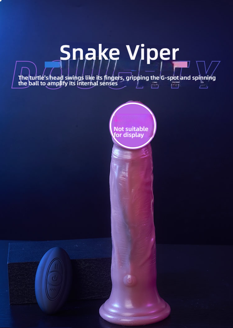 EVO Viper Spinning Bead Pinch Shocking Simulation dildo