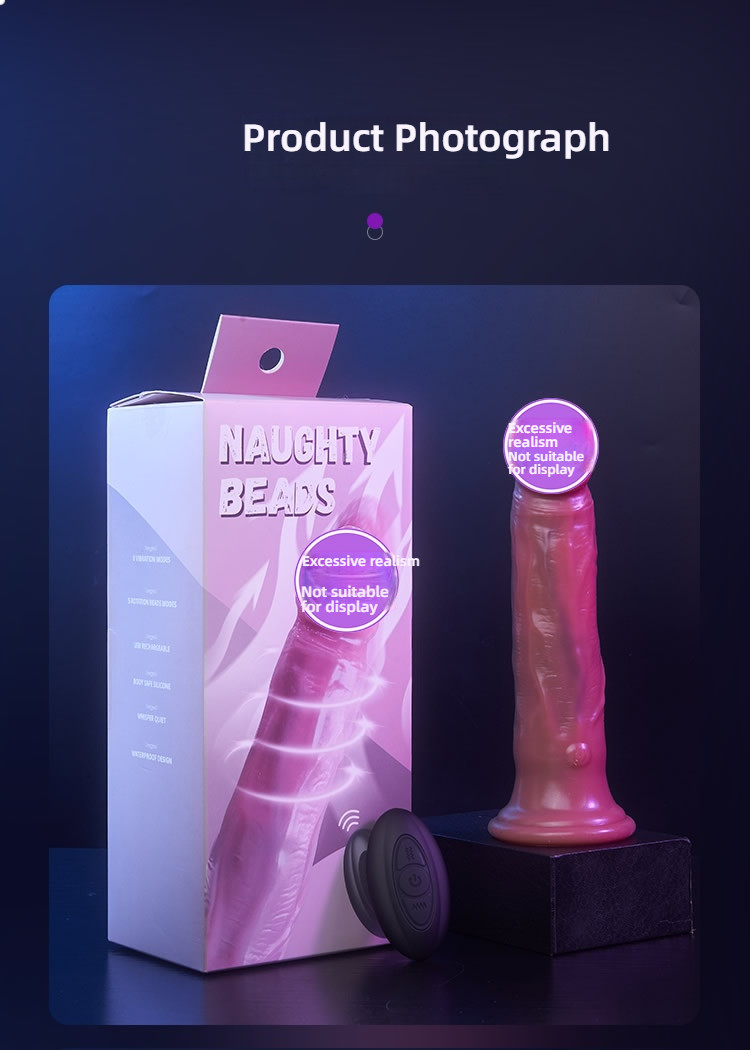 EVO Viper Spinning Bead Pinch Shocking Simulation dildo