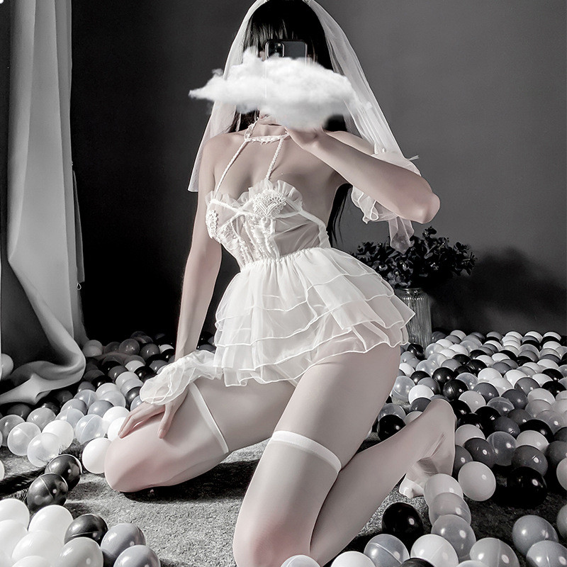 Sexy lingerie, pure student outfit, JK sailor dress, seductive short skirt set, soft girl, college style short skirt