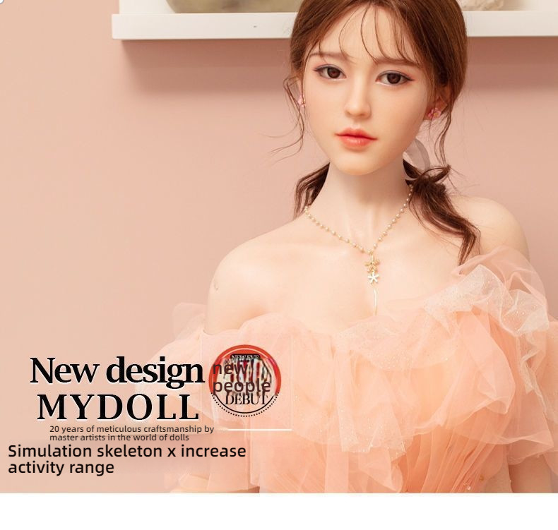 Full body doll, silicone hair transplant, non inflatable doll, real life version, sex toy, men's wife with skeleton, adu