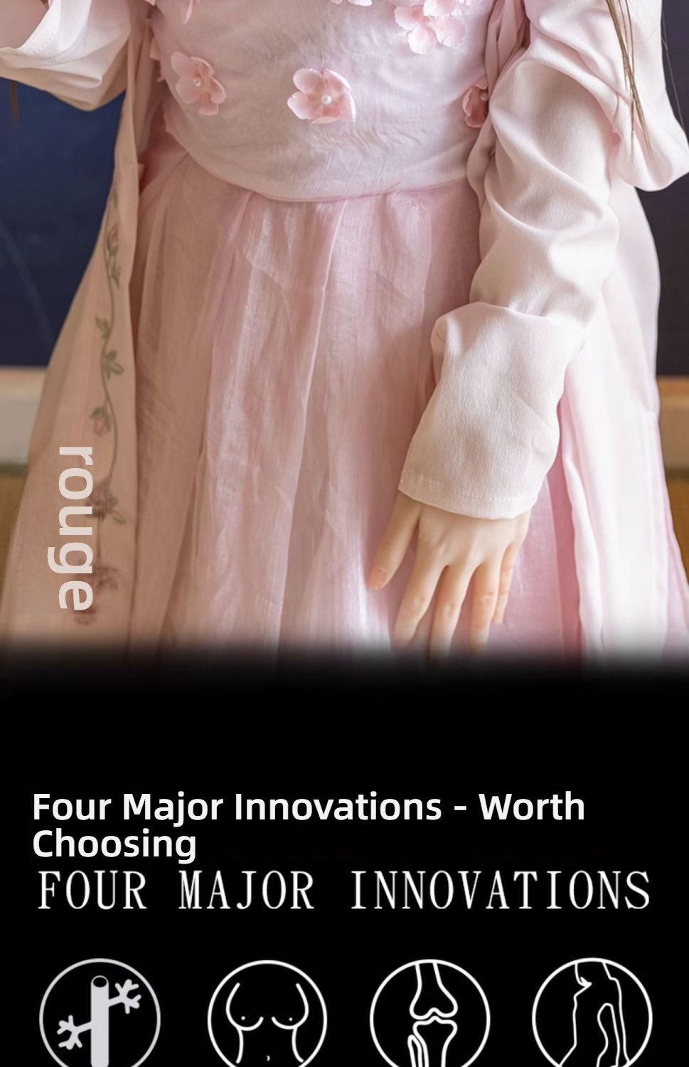 All solid doll, new silicone non inflatable full body with skeleton, wife, big chest, beautiful woman, adult sex toy