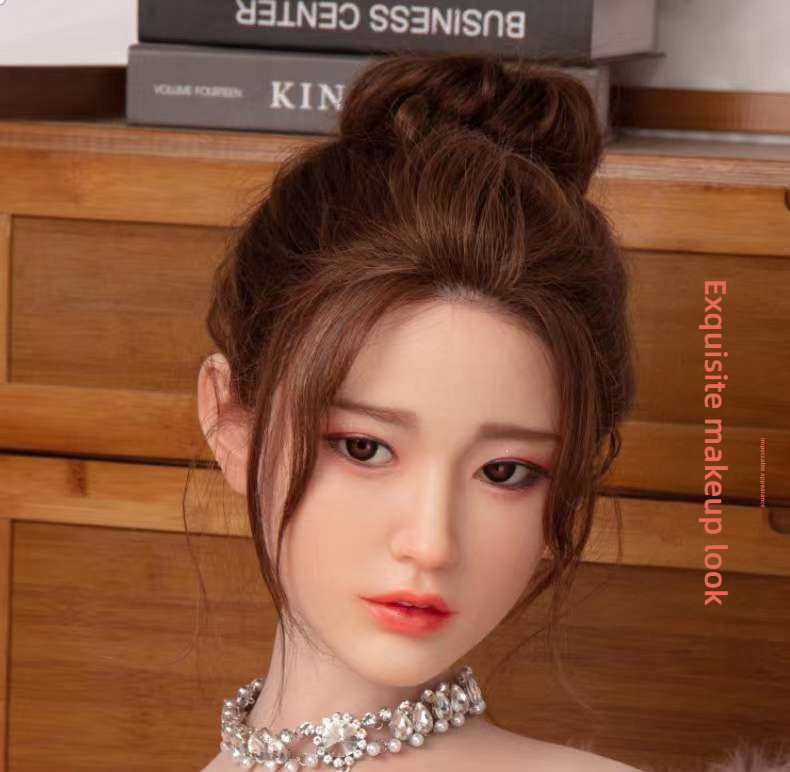 Full body solid doll for men, lifelike version with metal frame, non inflatable doll, adult sexual product, silicone