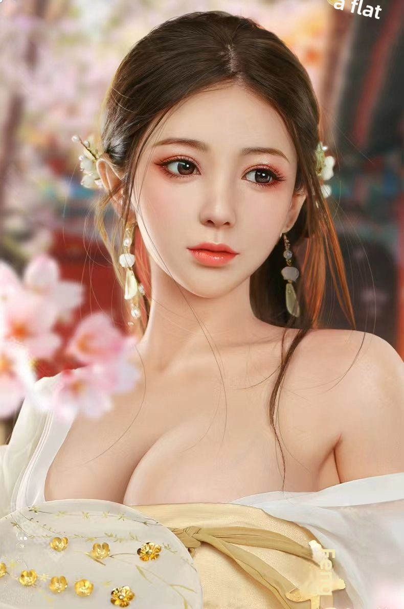 Silicone doll hair transplant full body solid real person version with skeleton, adult products for men, insertable smar