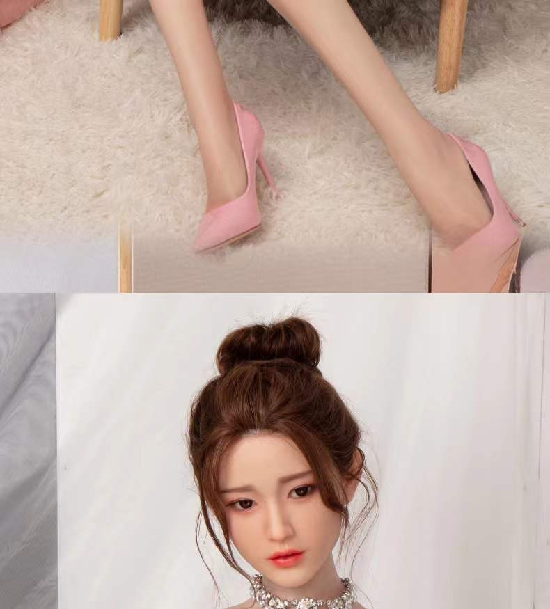 Full body solid doll for men, lifelike version with metal frame, non inflatable doll, adult sexual product, silicone