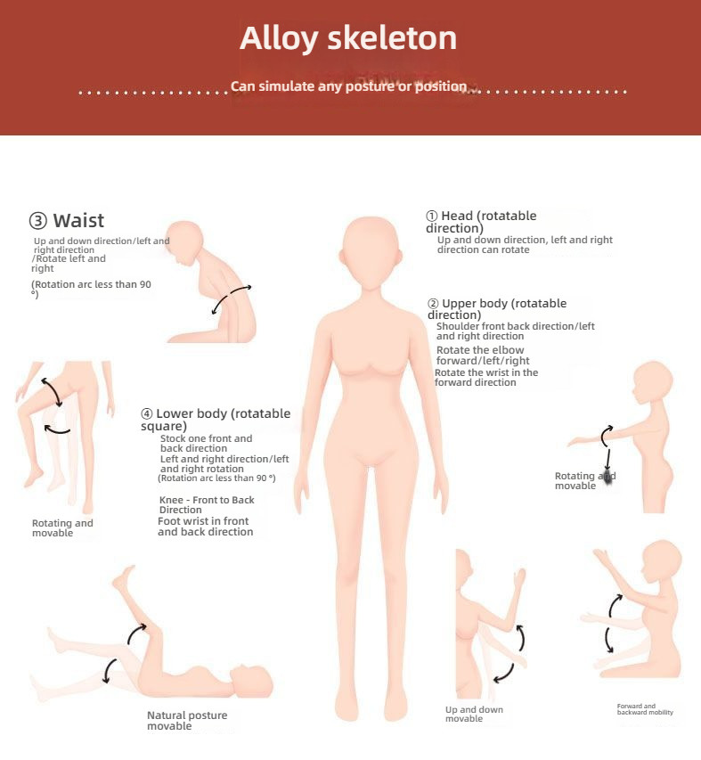 All solid doll, new silicone non inflatable full body with skeleton, wife, big chest, beautiful woman, adult sex toy
