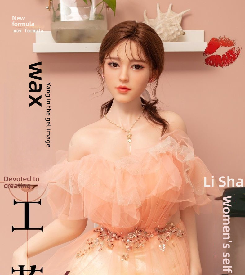 Full body doll, silicone hair transplant, non inflatable doll, real life version, sex toy, men's wife with skeleton, adu