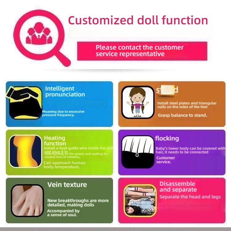 Full body doll, silicone hair transplant, non inflatable doll, real life version, sex toy, men's wife with skeleton, adu