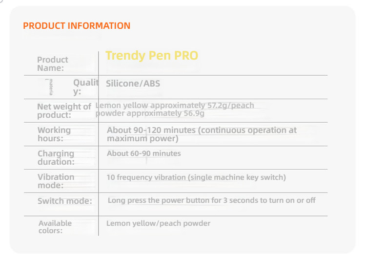 Shy and shy, trendy pen giant Pro
