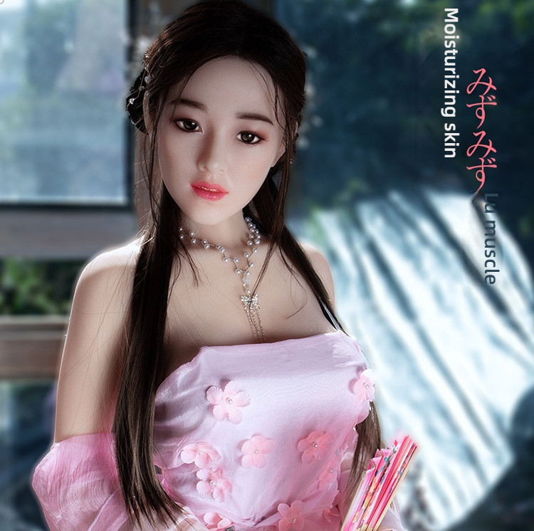 [Direct Drop 2000] Chao Ying Ancient Costume Butterfly Hair Transplant with Silicone Head and Skin Simulation Meridian S
