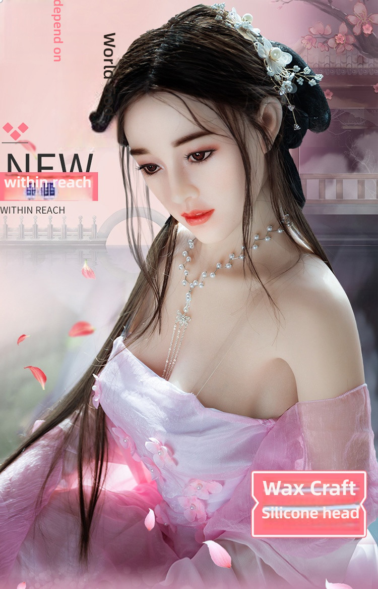 [Direct Drop 2000] Chao Ying Ancient Costume Butterfly Hair Transplant with Silicone Head and Skin Simulation Meridian S