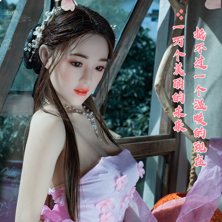 [Direct Drop 2000] Chao Ying Ancient Costume Butterfly Hair Transplant with Silicone Head and Skin Simulation Meridian S
