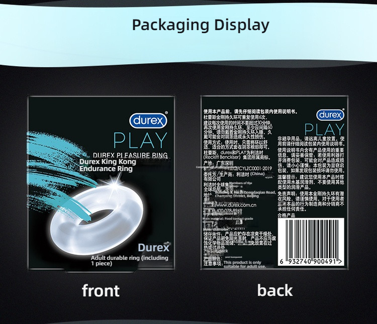 Durex Kong Durable Ring Translucent