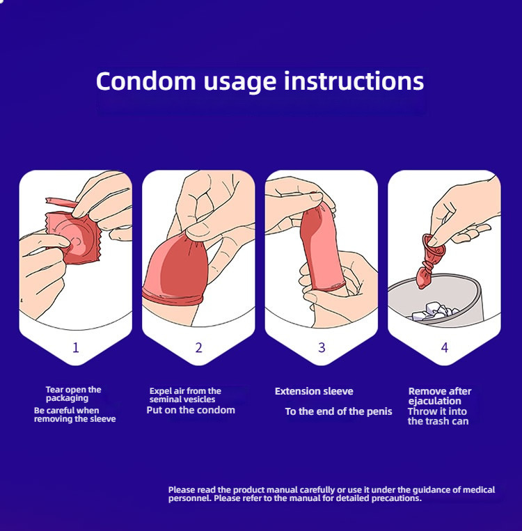 Shang brand multi position G-spot stimulation condom set of 10 pieces