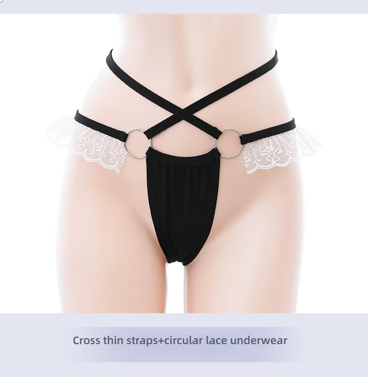 Fei Mu Pure Desire Temptation Cross Lace Three Point Style