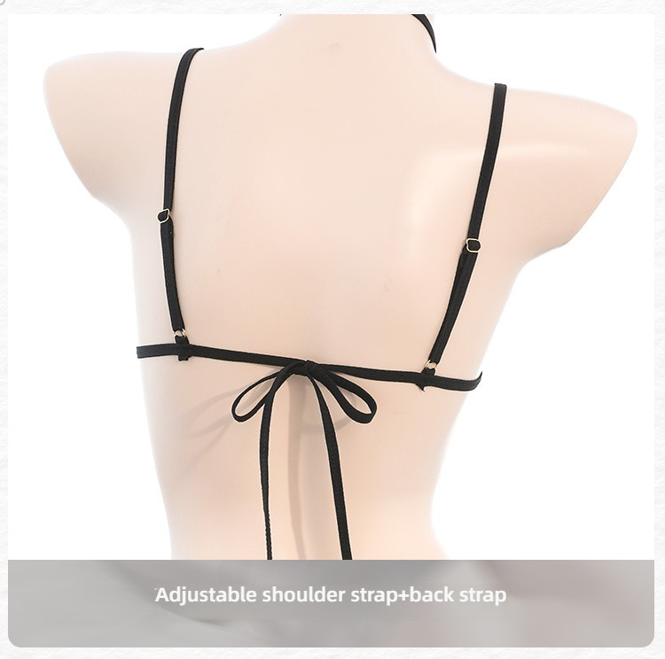 Fei Mu Mi Milk Beauty Lace Open Crotch Three Point Style