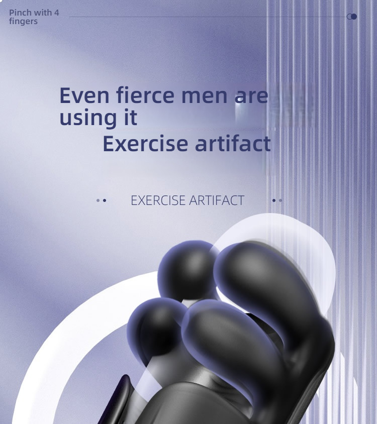 Mi Cat Four Finger Pinch Shocking Beating Hammer Black