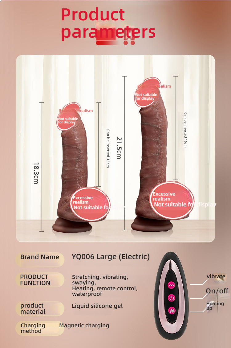 Yiqing Telescopic Pinch Heating Electric Male