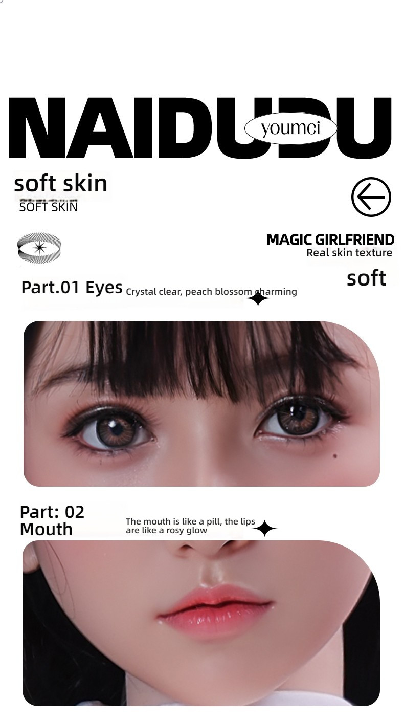 Fanghua Sunshine Girl - Luoning (G031) Solid Doll (158cm Silicone Head Hair Transplant+Oral Love+Private Clamping+Sound 