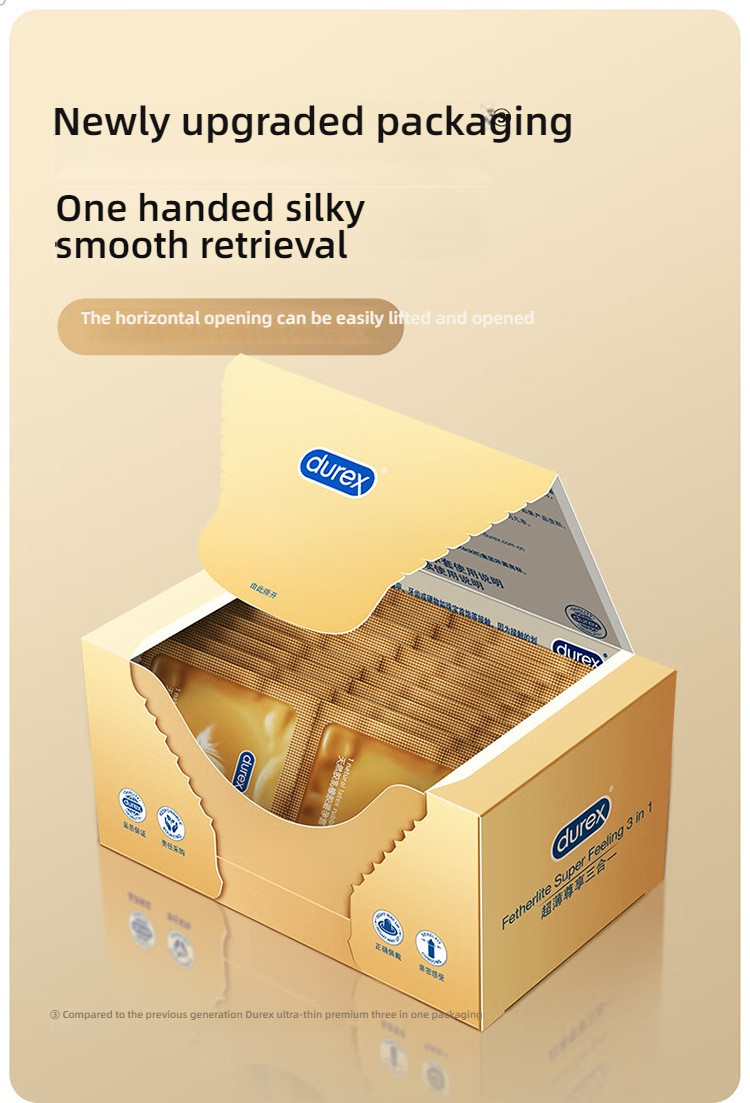 Durex Close Ultra Thin Series Ultra Thin Exclusive 3-in-1 18 pieces/box