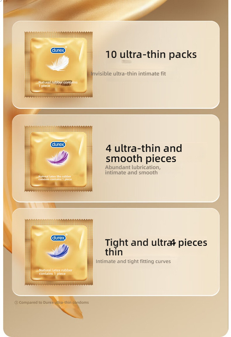 Durex Close Ultra Thin Series Ultra Thin Exclusive 3-in-1 18 pieces/box
