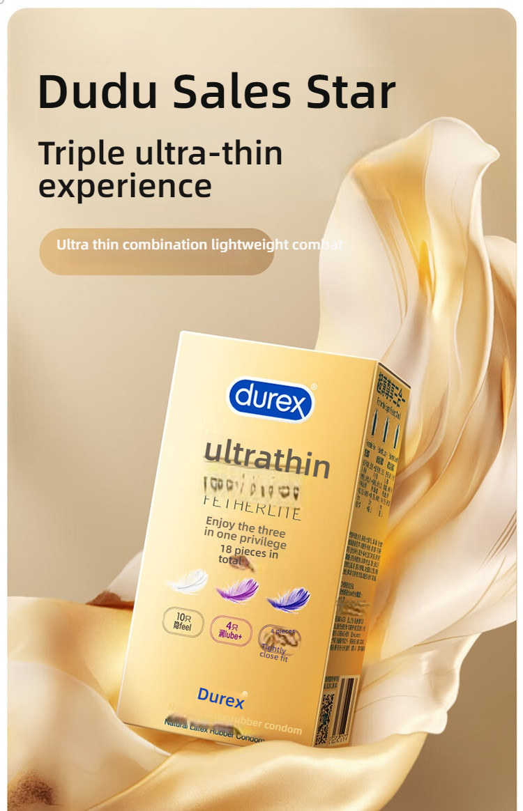 Durex Close Ultra Thin Series Ultra Thin Exclusive 3-in-1 18 pieces/box