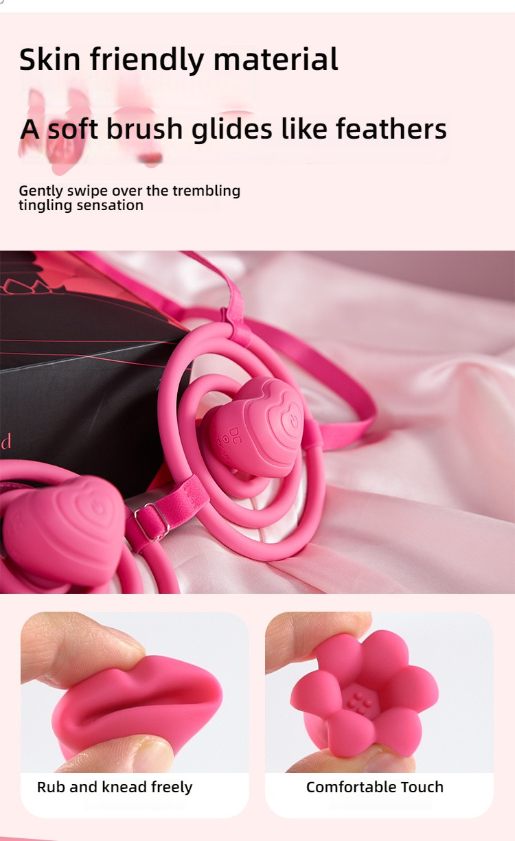 N01 Love Spring Breast Stimulator 10 Frequency Shock Absorption Massage