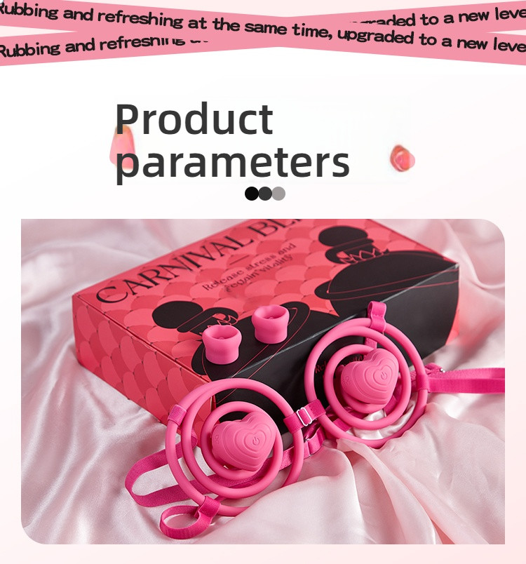 N01 Love Spring Breast Stimulator 10 Frequency Shock Absorption Massage